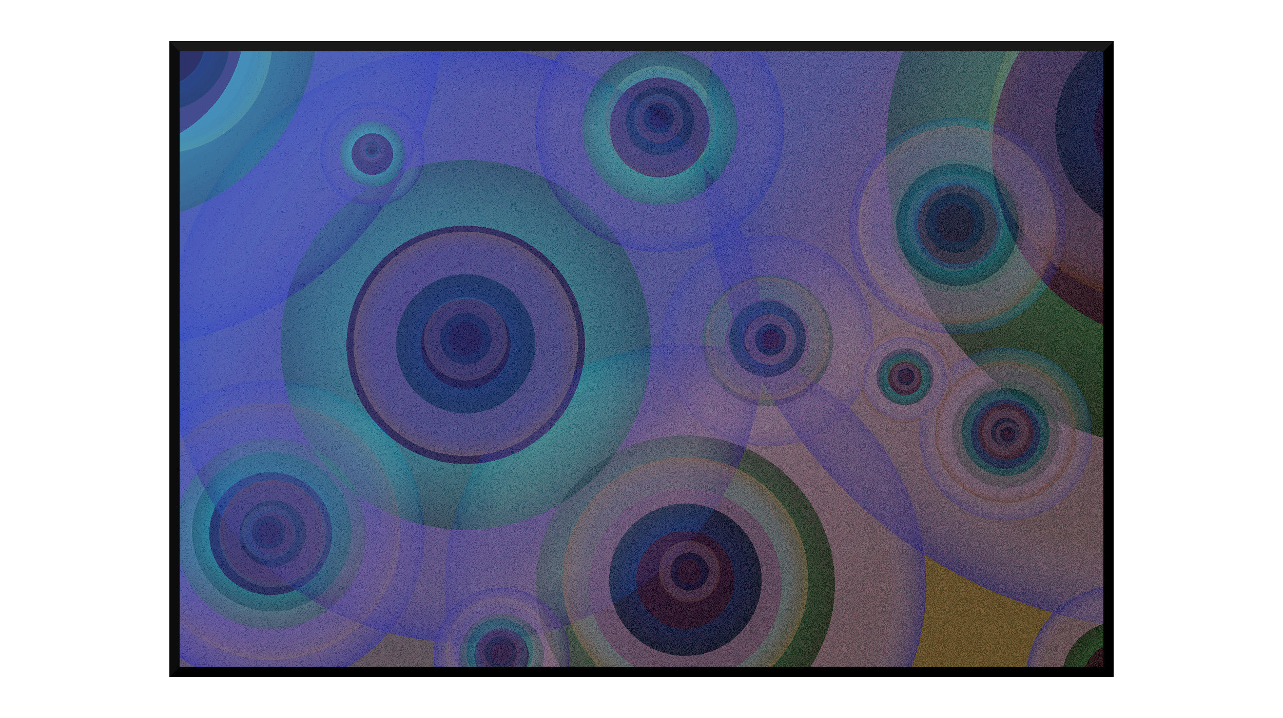 Abstract Illustration: raindrops on the ground